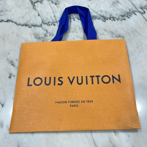 Louis Vuitton shopping bag. About 10 x 8 in size. - Picture 1 of 3